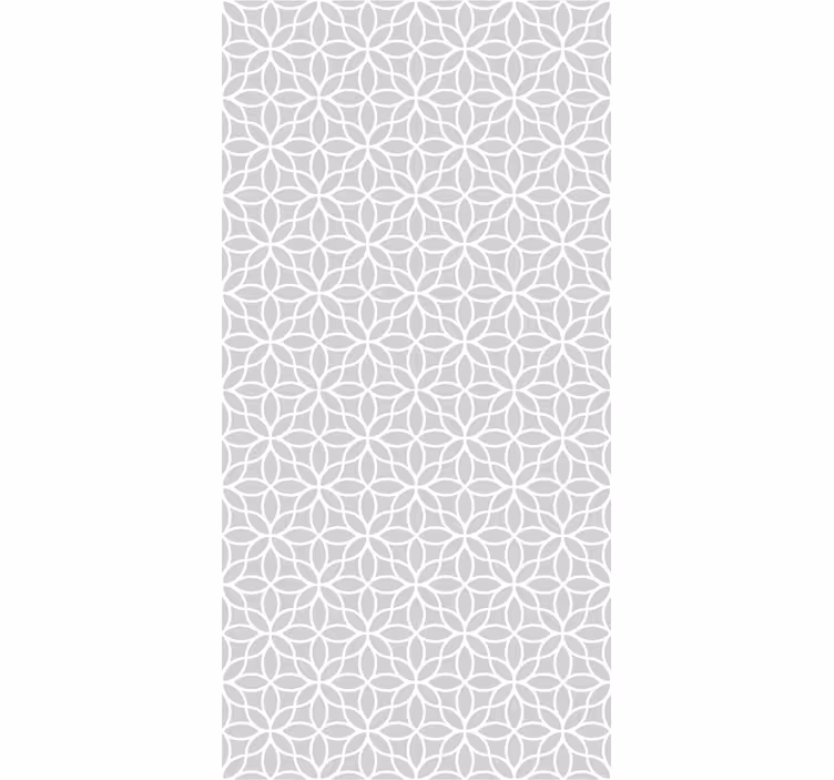 Store enrouleur moderne motif moderne gris et blanc - TenStickers