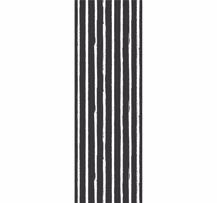 Store enrouleur noir motif encre moderne noir et blanc - TenStickers