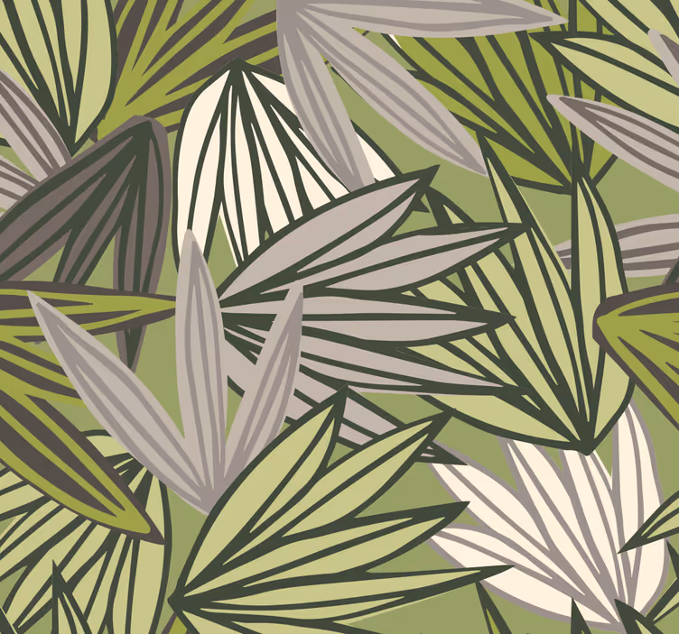 Store enrouleur salle de bain jungle sans fruits - TenStickers