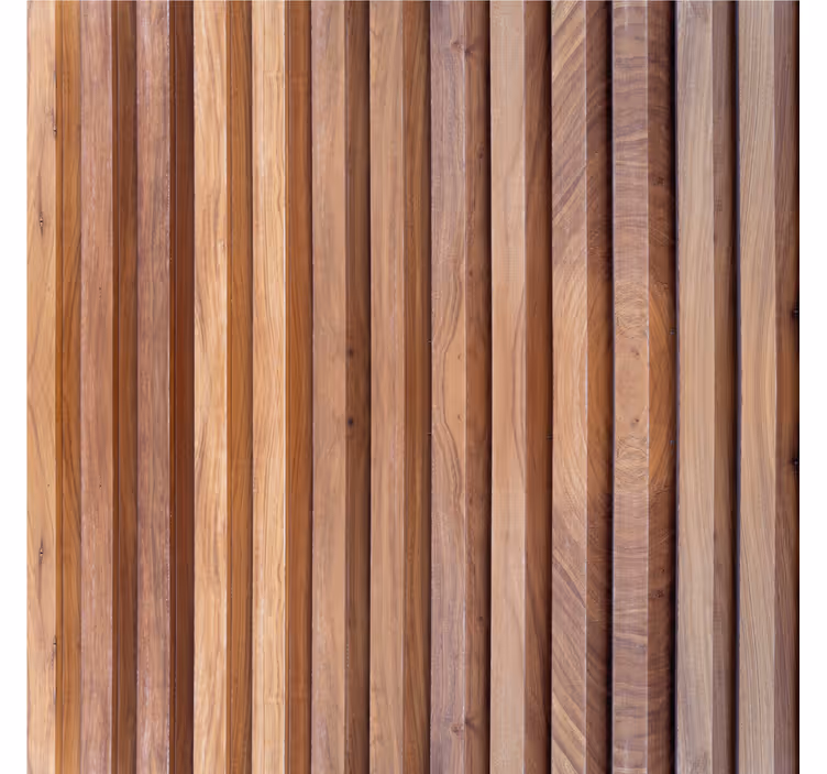 Store enrouleur beige planches de bois verticales - TenStickers