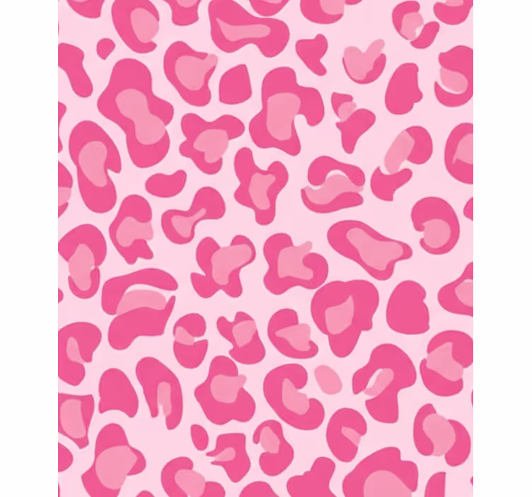 Store enrouleur rose imprimé léopard - TenStickers