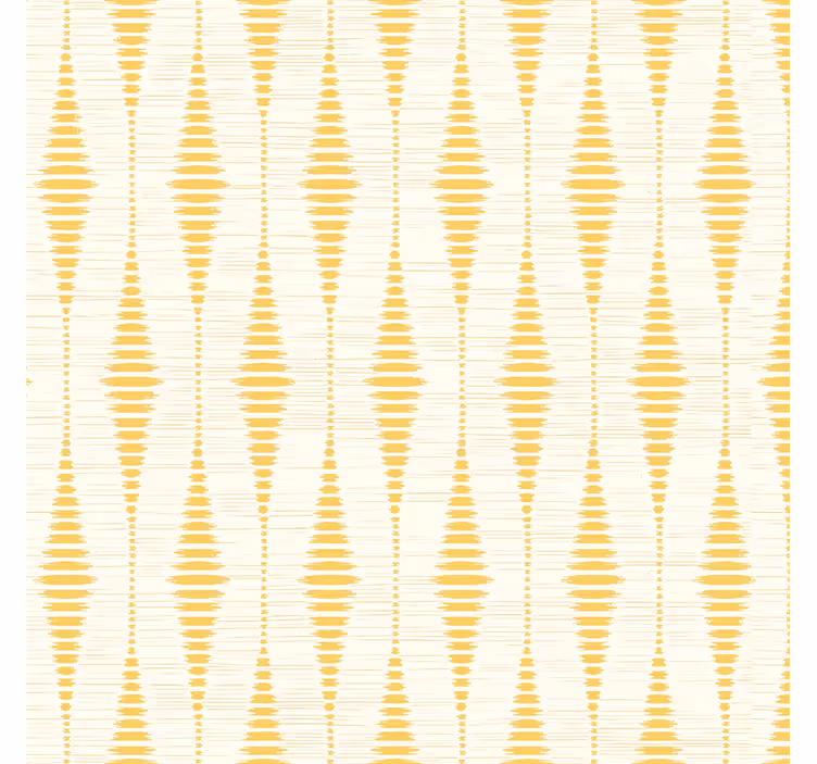 Store enrouleur jaune motif ikat rabaul - TenStickers