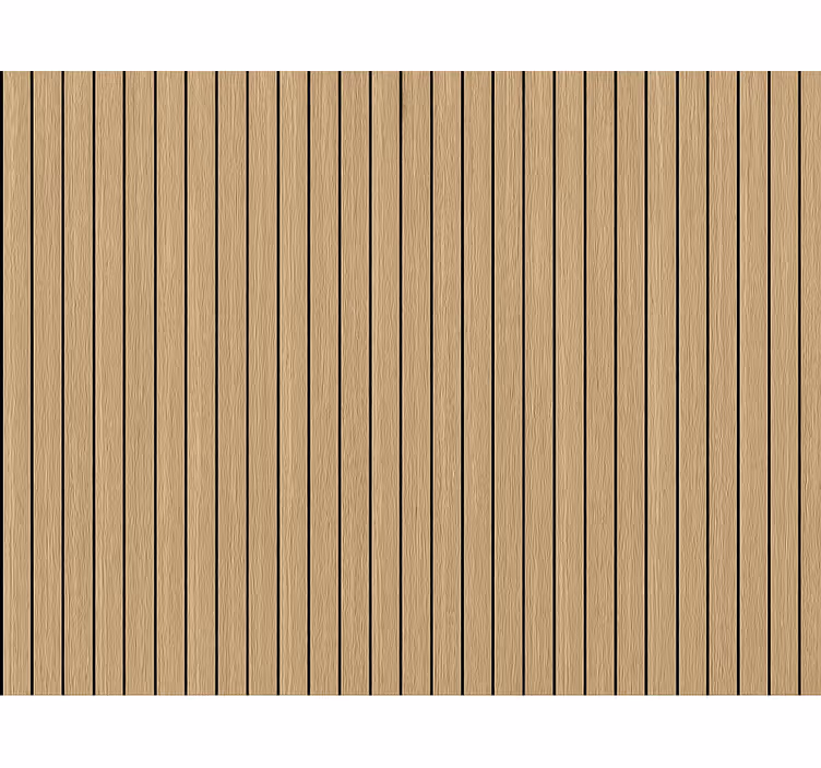 Store enrouleur élégant à lames en bois verticales - TenStickers