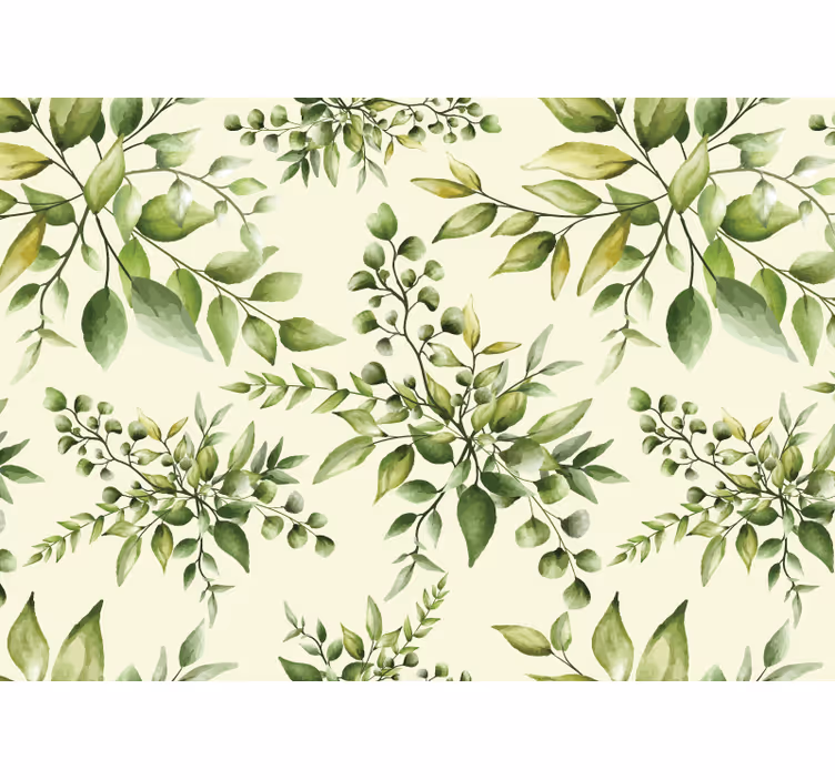 Store enrouleur cuisine feuilles tropicales luxuriantes - TenStickers