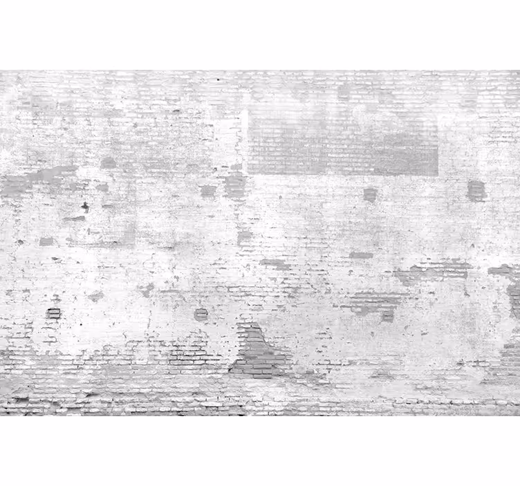 Store enrouleur blanc mur ancien blanc - TenStickers