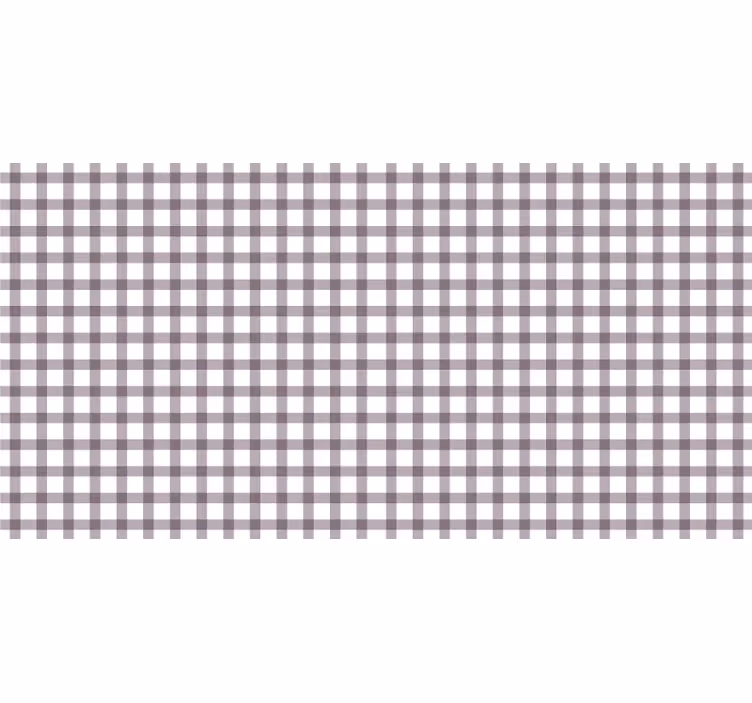 Store enrouleur violet à carreaux lilas - TenStickers