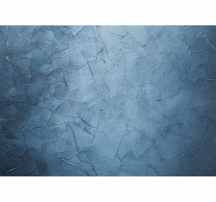 Store enrouleur salon marbré vague bleu mer - TenStickers