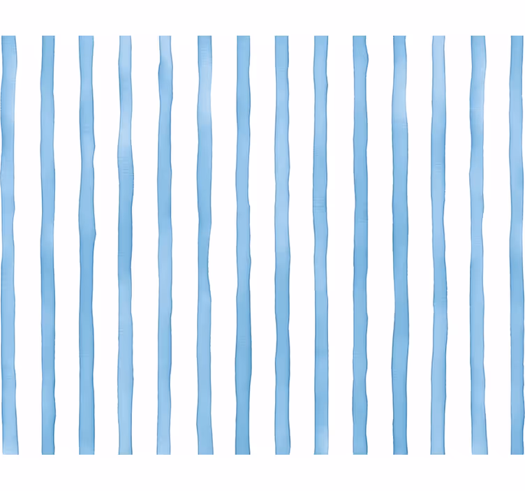 Store enrouleur bleu rayures aquarelle - TenStickers