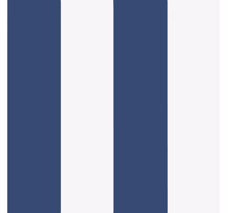 Store enrouleur bleu rayures maritimes classiques - TenStickers