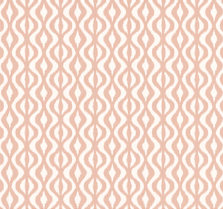 Store enrouleur moderne rose poussière ikat géométrique - TenStickers