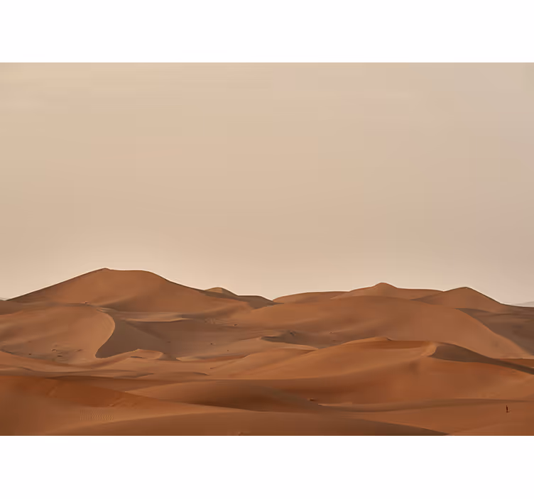 Store enrouleur salon dunes de sable désert - TenStickers