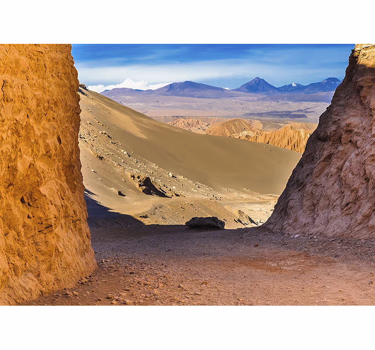 Store enrouleur salon design désert d'atacama - TenStickers