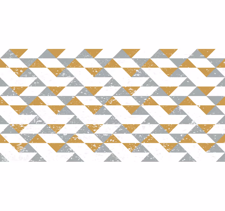 Store enrouleur blanc motifs géométriques cuisine - TenStickers