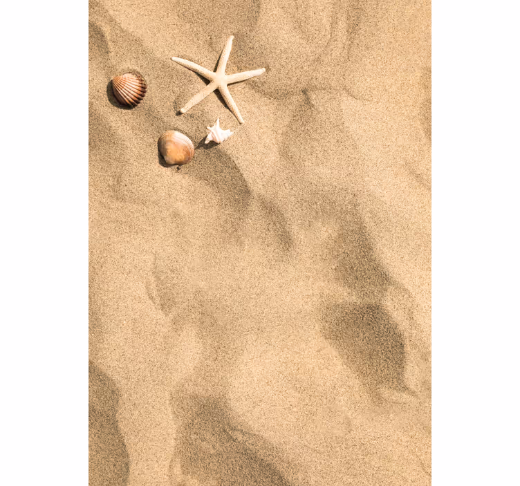 Store enrouleur beige ambiance estivale - TenStickers