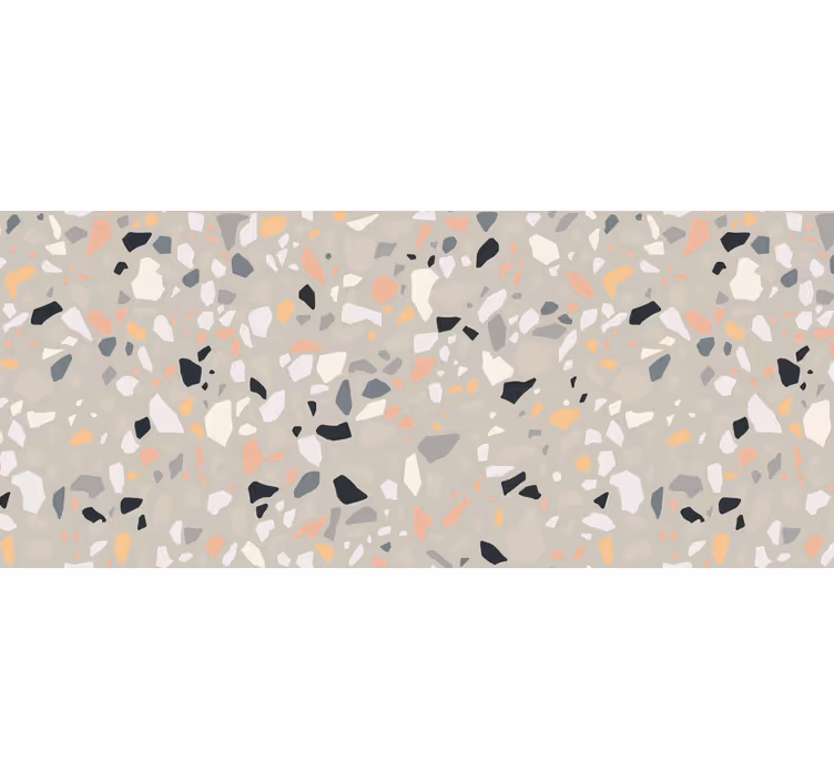 Store enrouleur beige effet terrazzo beige - TenStickers