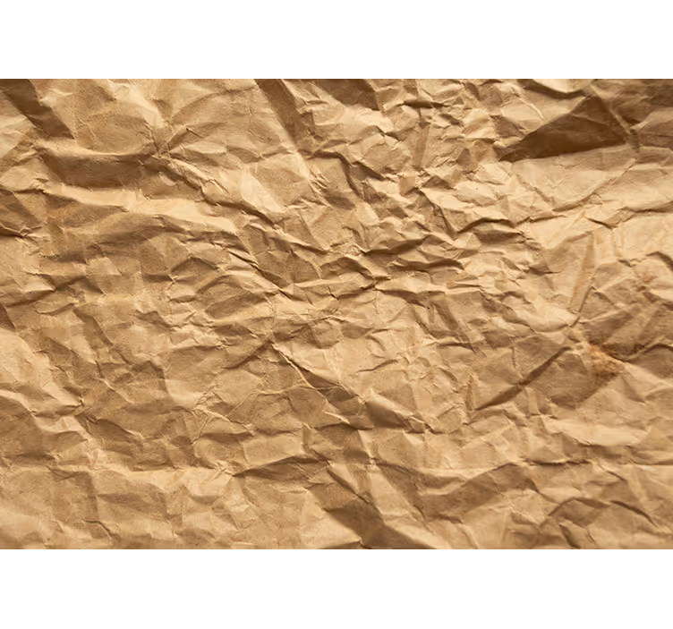Store enrouleur beige en papier froissé marron - TenStickers