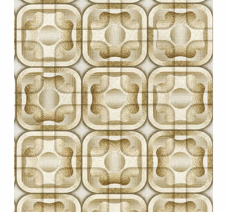 Store enrouleur vintage motif rétro - TenStickers