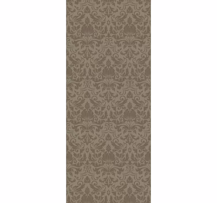 Store enrouleur vintage détails floraux élégants - TenStickers