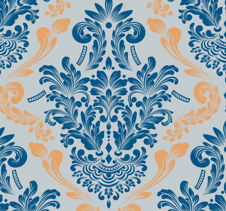 Store enrouleur vintage au design élégant et orné - TenStickers