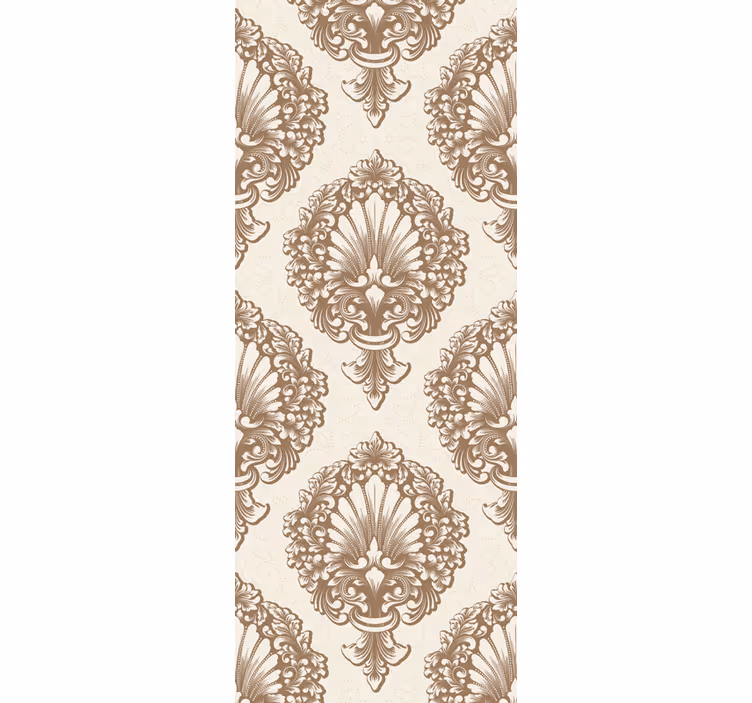 Store enrouleur vintage motifs coquillage élégants - TenStickers