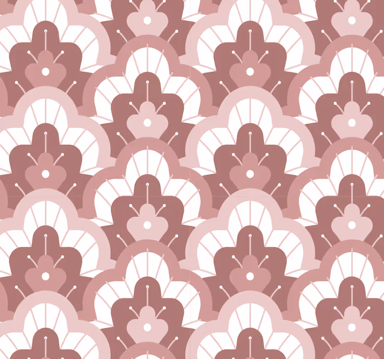 Store enrouleur vintage rose pâle - TenStickers