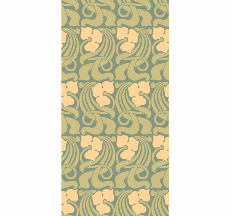 Store enrouleur vintage motif art nouveau - TenStickers