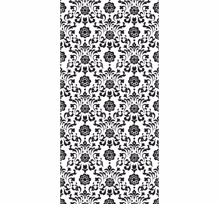 Store enrouleur vintage style damassé royal - TenStickers