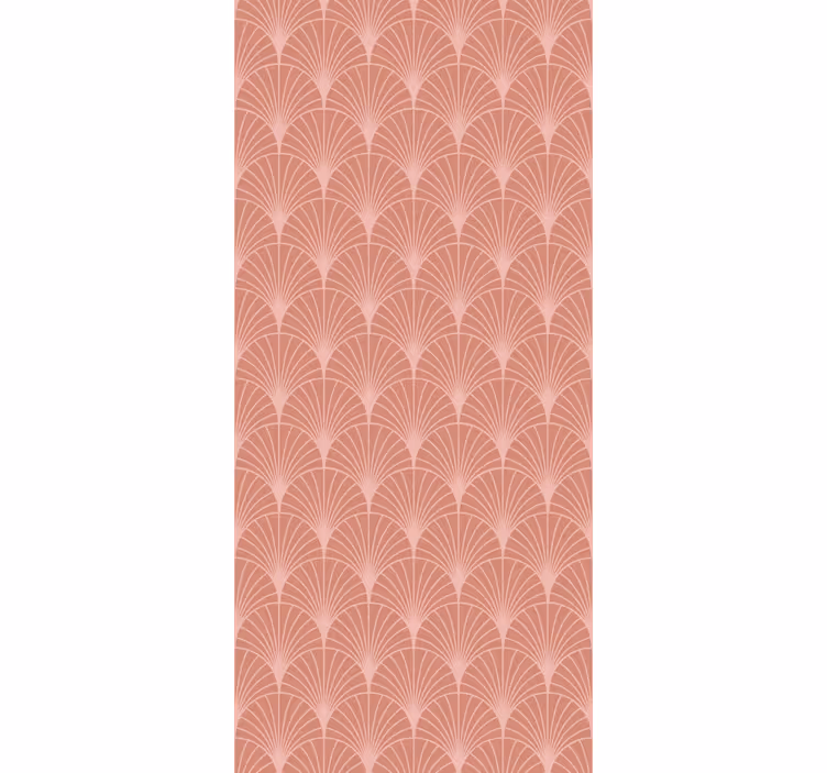 Store enrouleur vintage motif décoratif palmiers rose gold - TenStickers