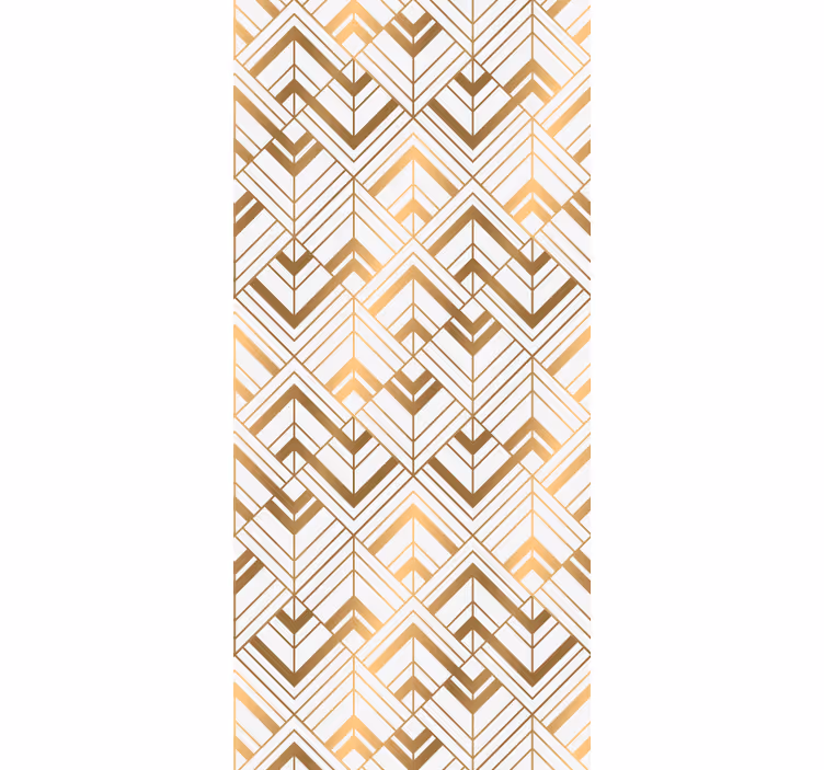 Store enrouleur vintage motif décoratif en losanges - TenStickers