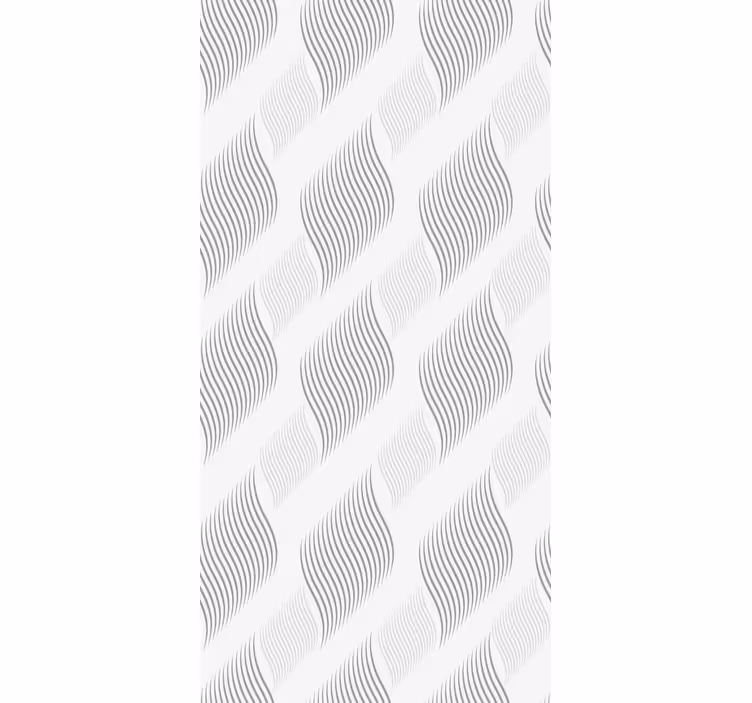 Store enrouleur vintage motif rétro gris clair - TenStickers