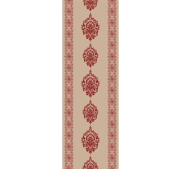 Store enrouleur vintage motif floral beige provincial - TenStickers