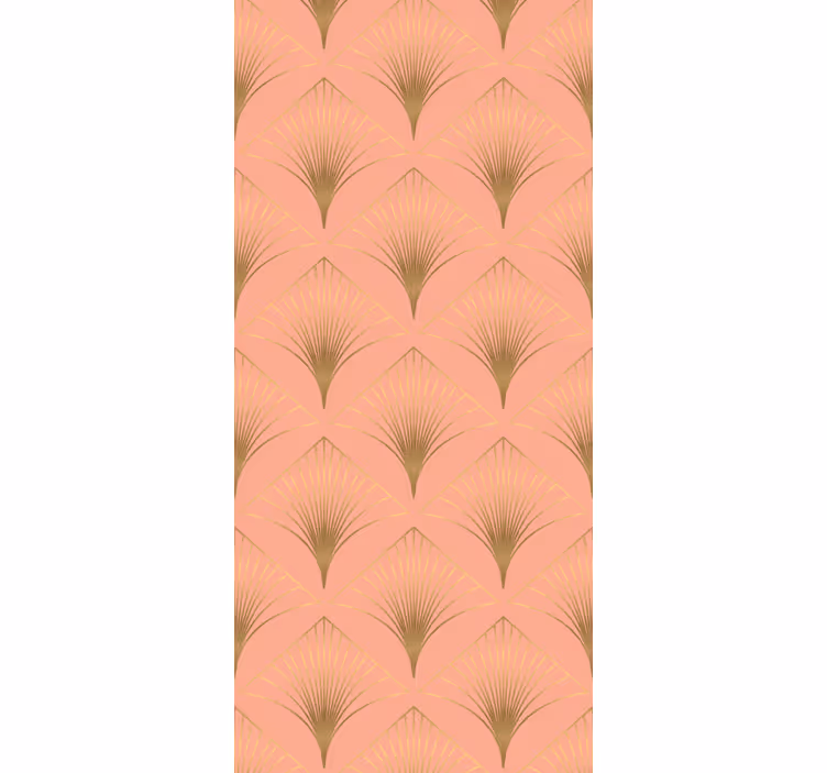 Store enrouleur vintage motif décoratif flèches dorées - TenStickers