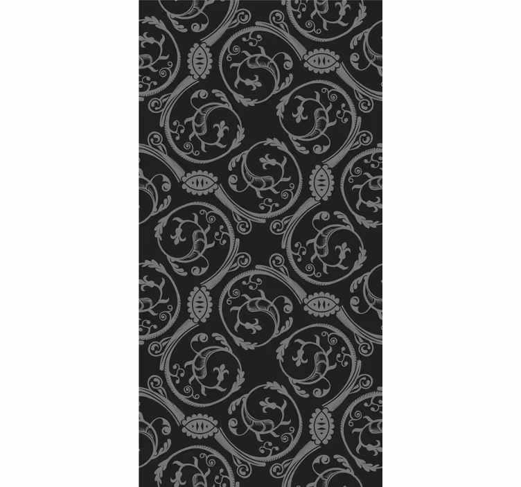 Store enrouleur vintage motifs gothiques - TenStickers