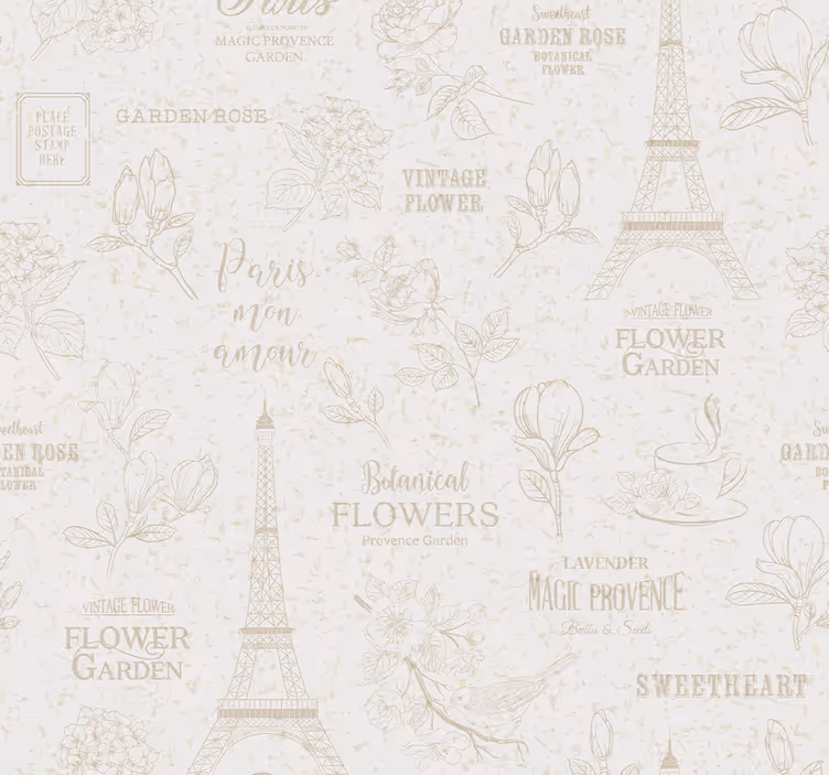 Store enrouleur vintage style parisien - TenStickers