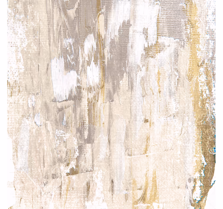Store enrouleur salon tableau forêt blanche abstraite - TenStickers