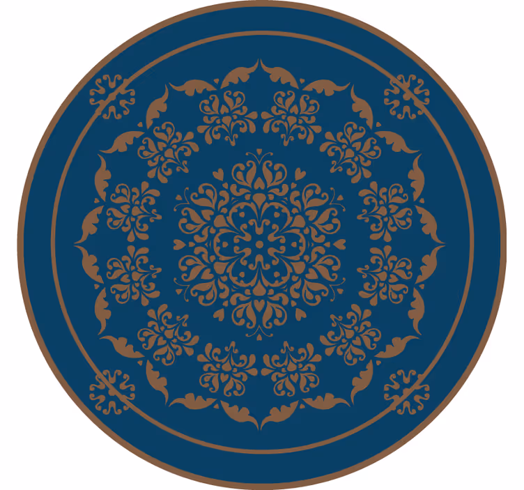 Store enrouleur chambre grand mandala vintage - TenStickers