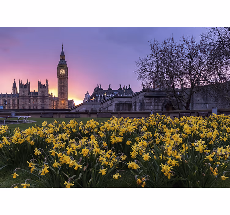 Store enrouleur chambre big ben au soleil - TenStickers