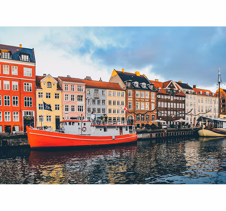 Store enrouleur chambre nyhavn coloré et beau - TenStickers