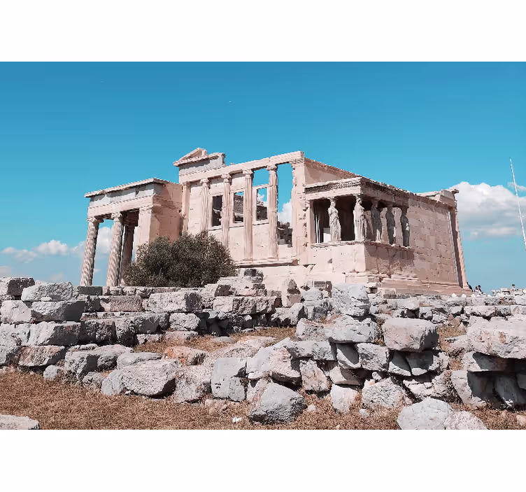 Store enrouleur chambre design magnifique acropole grèce - TenStickers