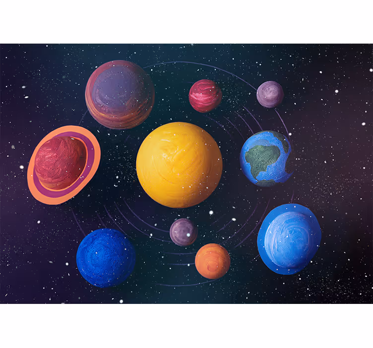 Store enrouleur chambre et potentiel des exoplanètes - TenStickers