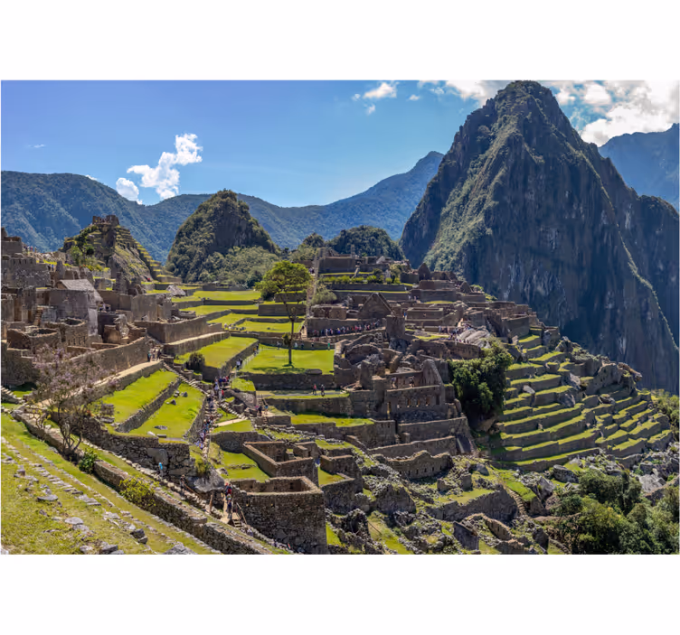 Store enrouleur chambre ruines de machu picchu - TenStickers