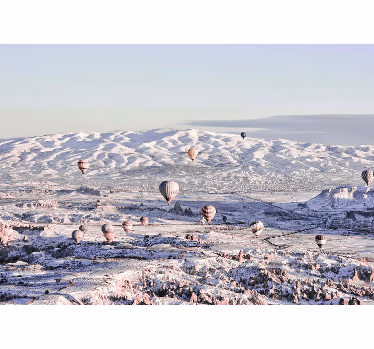 Store enrouleur chambre ambiance hivernale - TenStickers