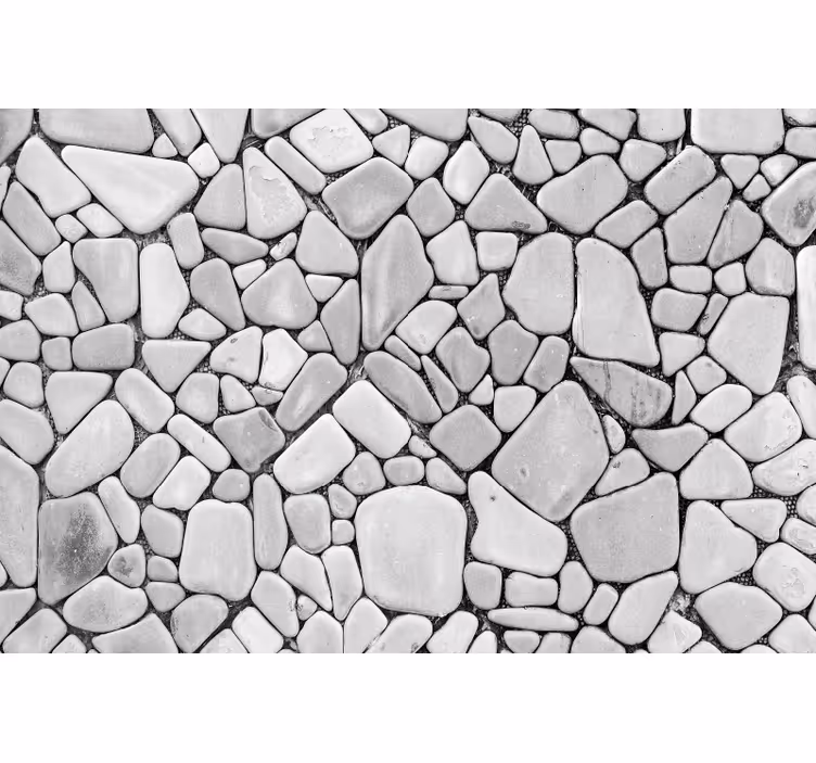 Store enrouleur gris texture pierre sans joint - TenStickers