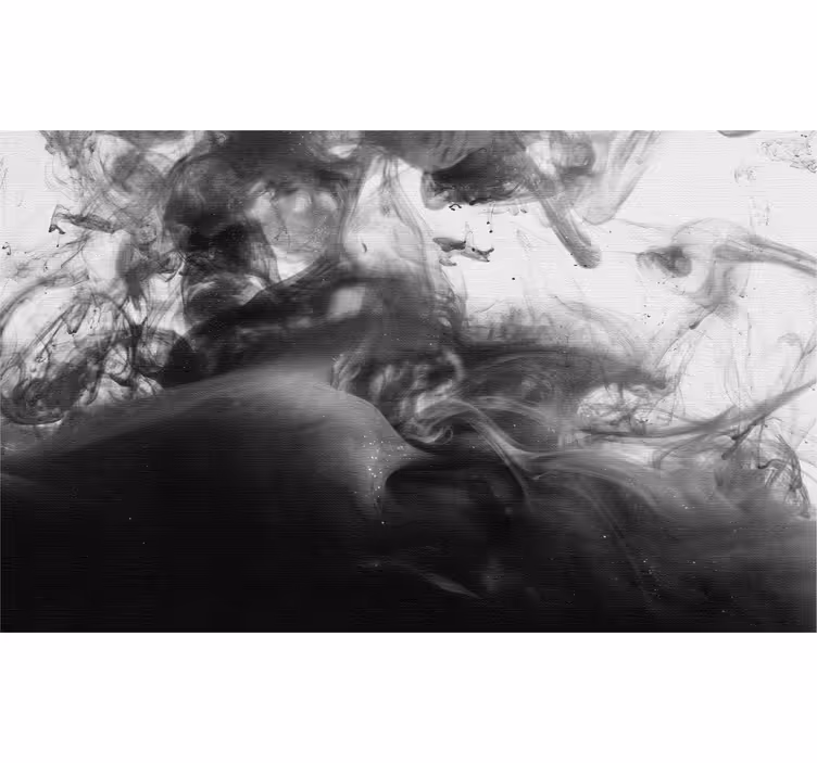 Store enrouleur gris nuage gris dense de brume - TenStickers
