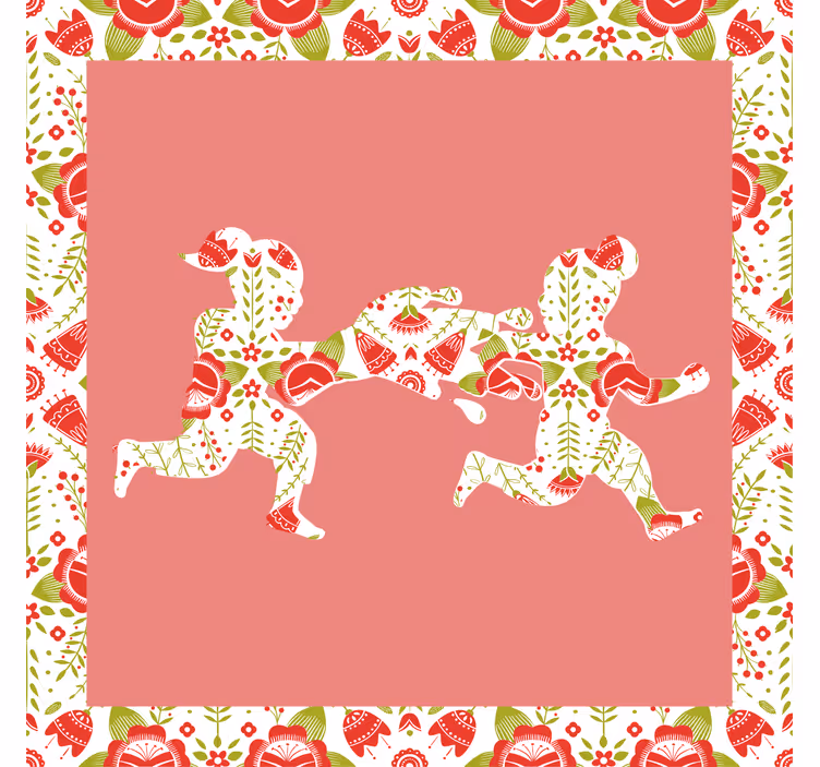 Store enrouleur salon tradition de Śmingus dyngus - TenStickers