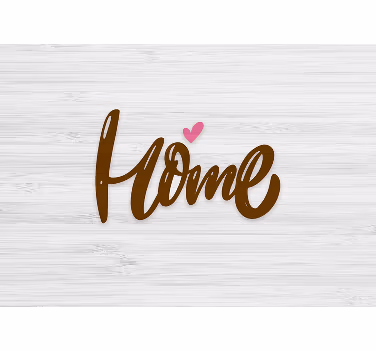 Store enrouleur chambre maison vintage sur planche bois - TenStickers