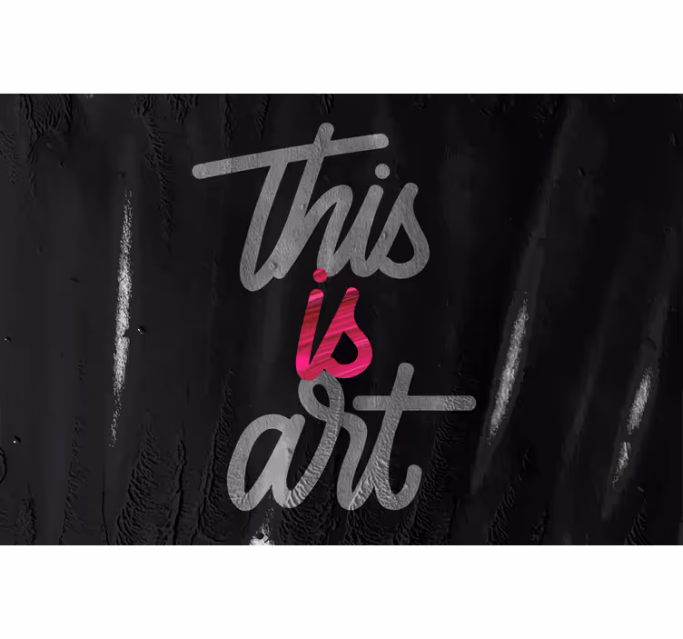Store enrouleur chambre art rose et noir vinyle 2 - TenStickers