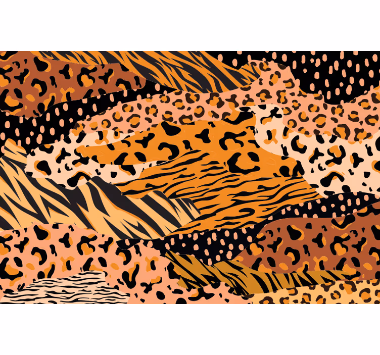 Store enrouleur chambre motifs animaux variés - TenStickers