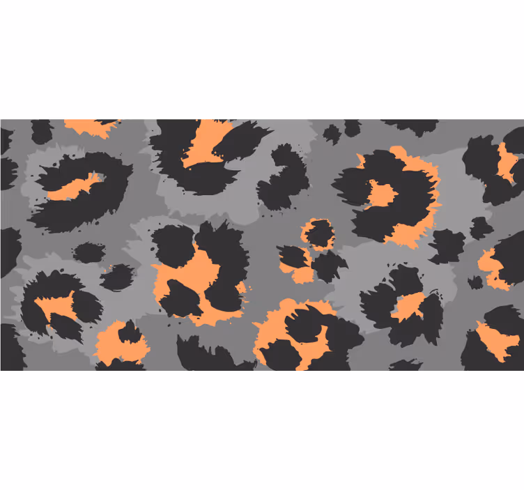 Store enrouleur chambre motif léopard gris - TenStickers