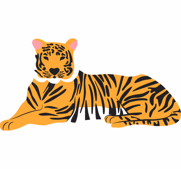 Store enrouleur chambre peau de tigre - TenStickers